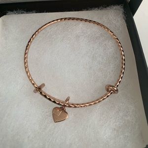 Alex and Ani rose gold bangle